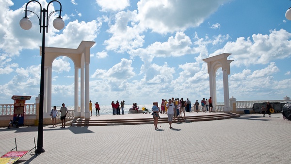 Отдых в Евпатории - набережная